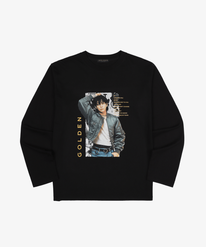 BTS Jungkook Golden Official MD - L/S T-Shirt