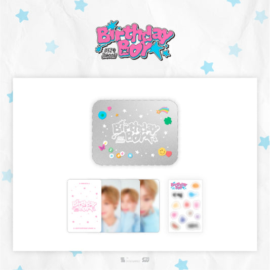 [Pre-Order] PARK JIHOON BIRTHDAY CAFE [BIRTHDAY BOY] MD - TIN CASE DECO SET
