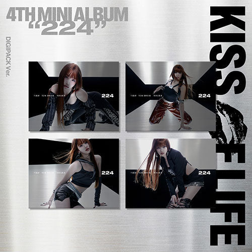 [Pre-Order] KISS OF LIFE - 224 4TH MINI ALBUM DIGIPACK VER