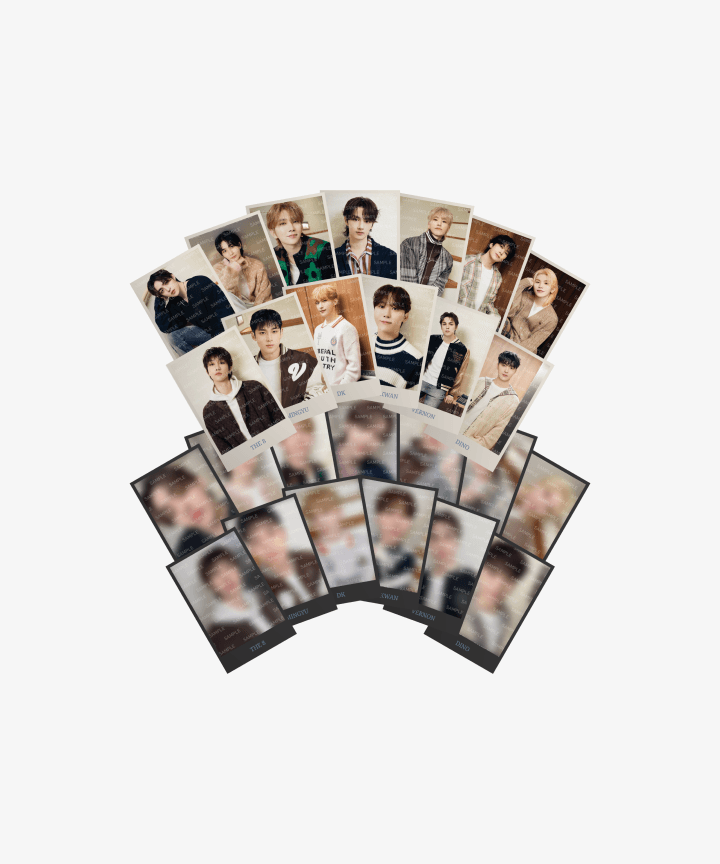 [Pre-Order] SEVENTEEN - SEVENTEEN 2024 CARAT LAND OFFICIAL MD Instant Photo Card Set