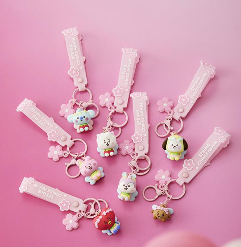 BT21 - BABY SPRING FAIRY FIGURE KEYRING