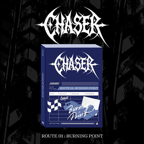 [Pre-Order] CHASER - ROUTE 01 : BURNING POINT 1ST ALBUM STANDARD