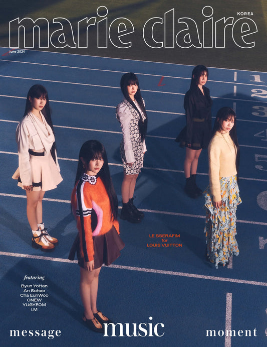 [Pre-Order] LE SSERAFIM - MARIE CLAIRE MAGAZINE 2024 JUNE ISSUE