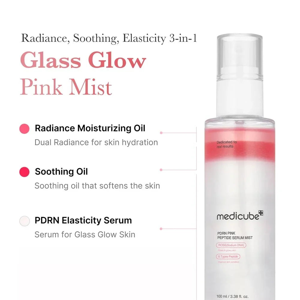medicube PDRN Pink Glutathione Serum Mist