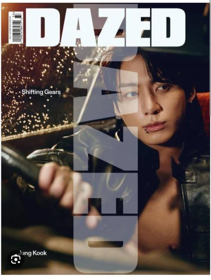 BTS JUNGKOOK COVER DAZED MAGAZINE 2023 AUTUMN ISSUE