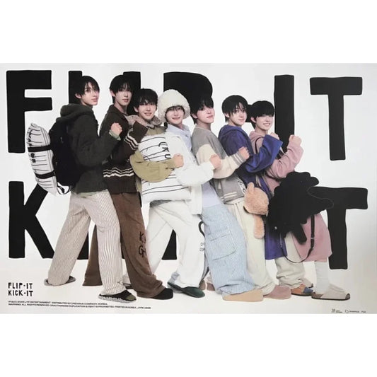 [POSTER 359] KICKFLIP - FLIP IT, KICK IT! 1ST MINI ALBUM LOOKBOOK VER