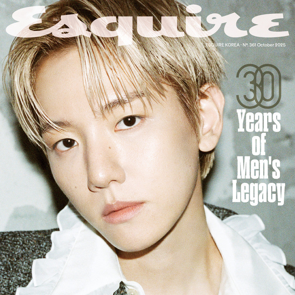 [Pre-Order] BAEKHYUN (EXO) & JUNGWOO (NCT) & NMIXX - ESQUIRE OCTOBER 2025