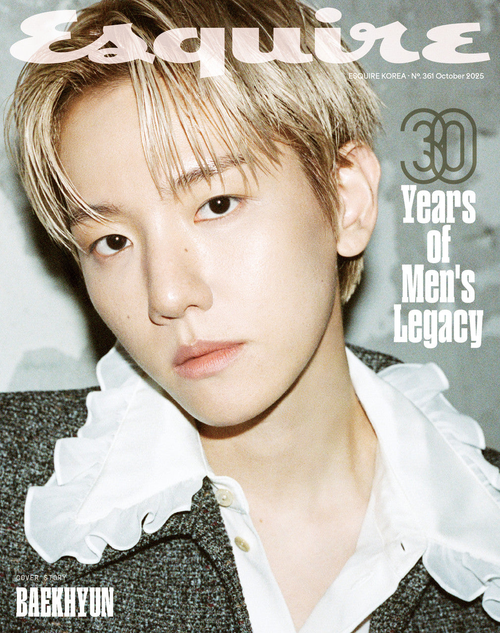[Pre-Order] BAEKHYUN (EXO) & JUNGWOO (NCT) & NMIXX - ESQUIRE OCTOBER 2025
