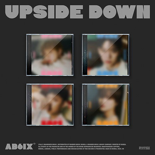 AB6IX - UPSIDE DOWN 10TH EP ALBUM JEWEL VER