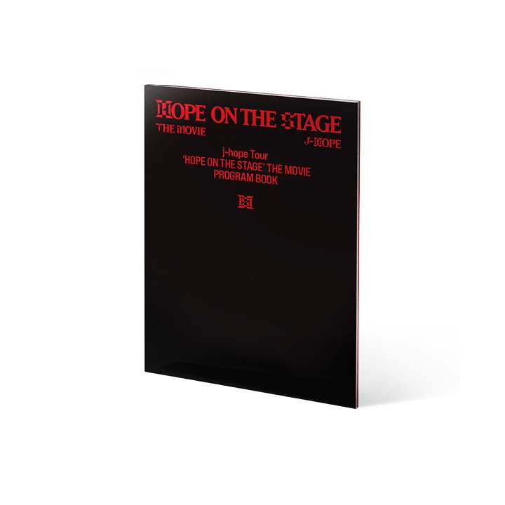 [Pre-Order] BTS J-HOPE - HOPE ON THE STAGE THE MOVIE TOUR PROGRAM BOOK