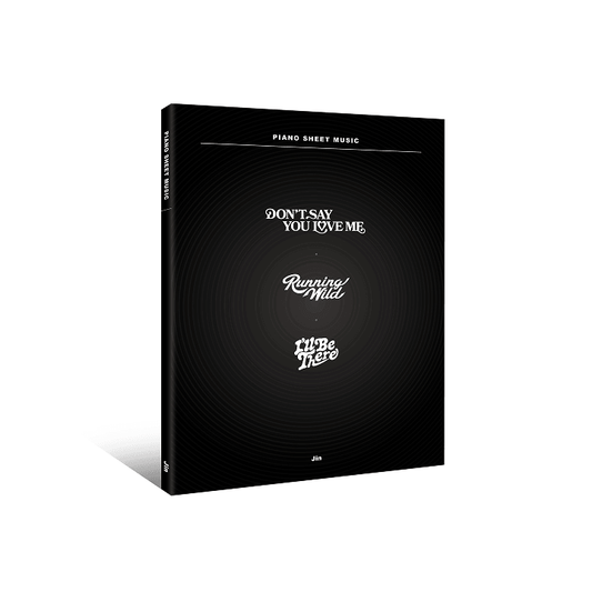 [Pre-Order] BTS - PIANO SHEET MUSIC : JIN (PACKAGE)