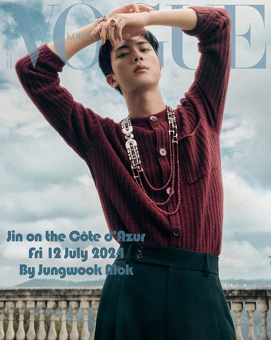 BTS JIN - VOGUE 2024 OCTOBER ISSUE