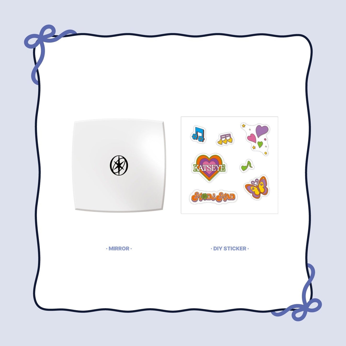 KATSEYE - HOLIDAY HOUSE HYBE 2026 SEASON'S GREETINGS OFFICIAL MD DIY MIRROR