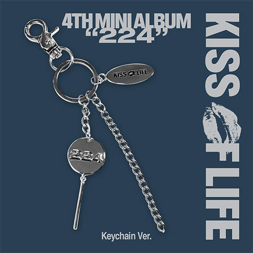 [Pre-Order] KISS OF LIFE - 224 4TH MINI ALBUM KEYCHAIN VER