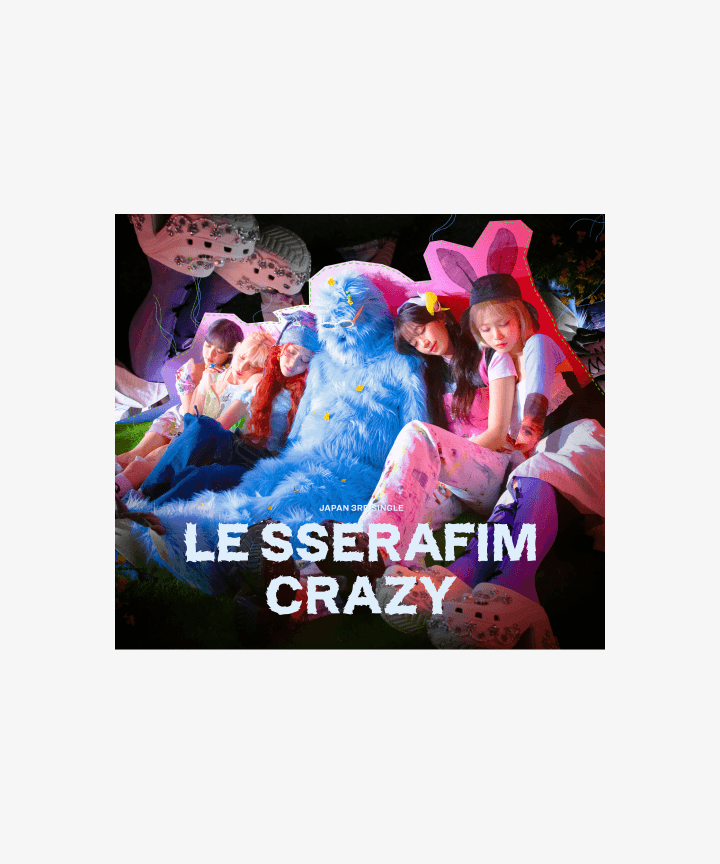 LE SSERAFIM - CRAZY JAPAN 3RD SINGLE ALBUM LIMITED EDITION A