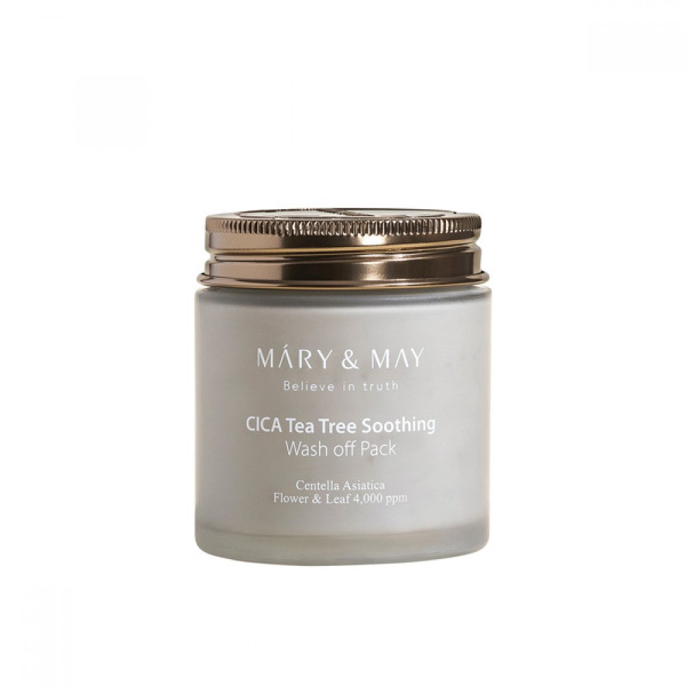 [Mary&May] Cica TeaTree Soothing Wash Off Pack - 125g