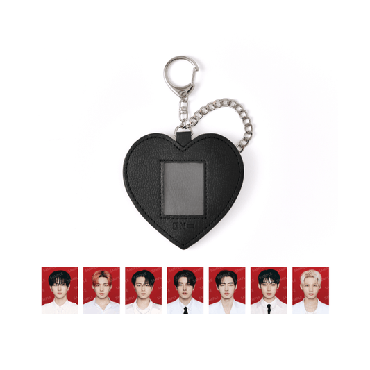 [Pre-Order] ENHYPEN - WALK THE LINE : FINAL WORLD TOUR OFFICIAL MD MINI PHOTO HOLDER LEATHER KEYRING