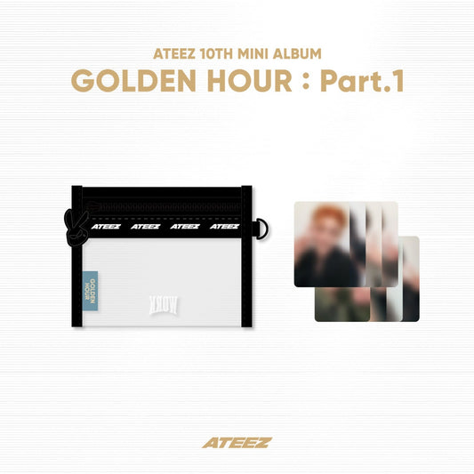 [Pre-Order] ATEEZ - GOLDEN HOUR : PART.1 OFFICIAL MD MINI POUCH