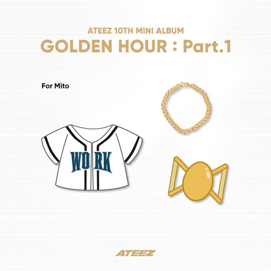 [Pre-Order] ATEEZ - GOLDEN HOUR : PART.1 OFFICIAL MD MITO WORK SET