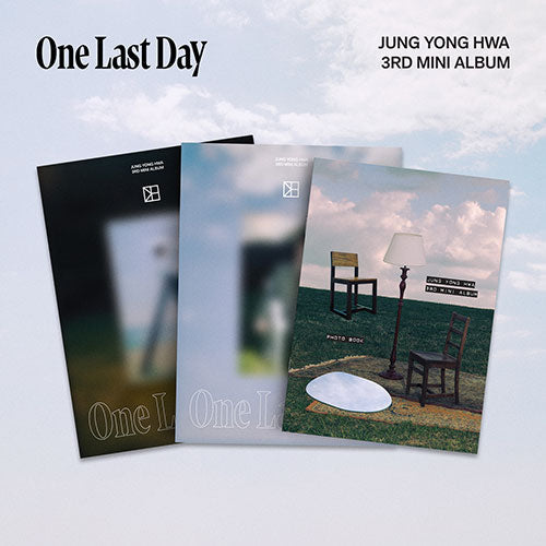 CNBLUE JUNG YONG HWA - ONE LAST DAY 3RD MINI ALBUM PHOTOBOOK VER