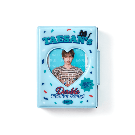 BOYNEXTDOOR TAESAN - TAESAN'S DOUBLE THE FUN PARTY OFFICIAL MD PHOTO CARD CASE