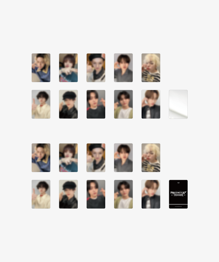 [Pre-Order] TREASURE - REBOOT 2024 TREASURE RELAY TOUR OFFICIAL MD PHOTOCARD SET