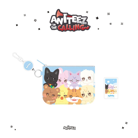 [Pre-Order] ATEEZ - ANITEEZ IN THE CALLING POP UP OFFICIAL MD REEL PASS CASE