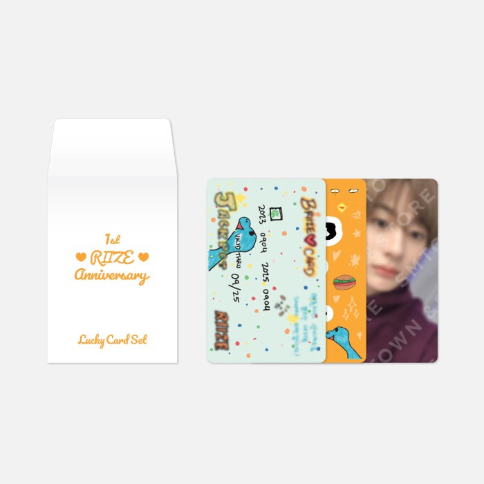 [Pre-Order] RIIZE - 1ST ANNIVERSARY OFFICIAL MD LUCKY CARD SET