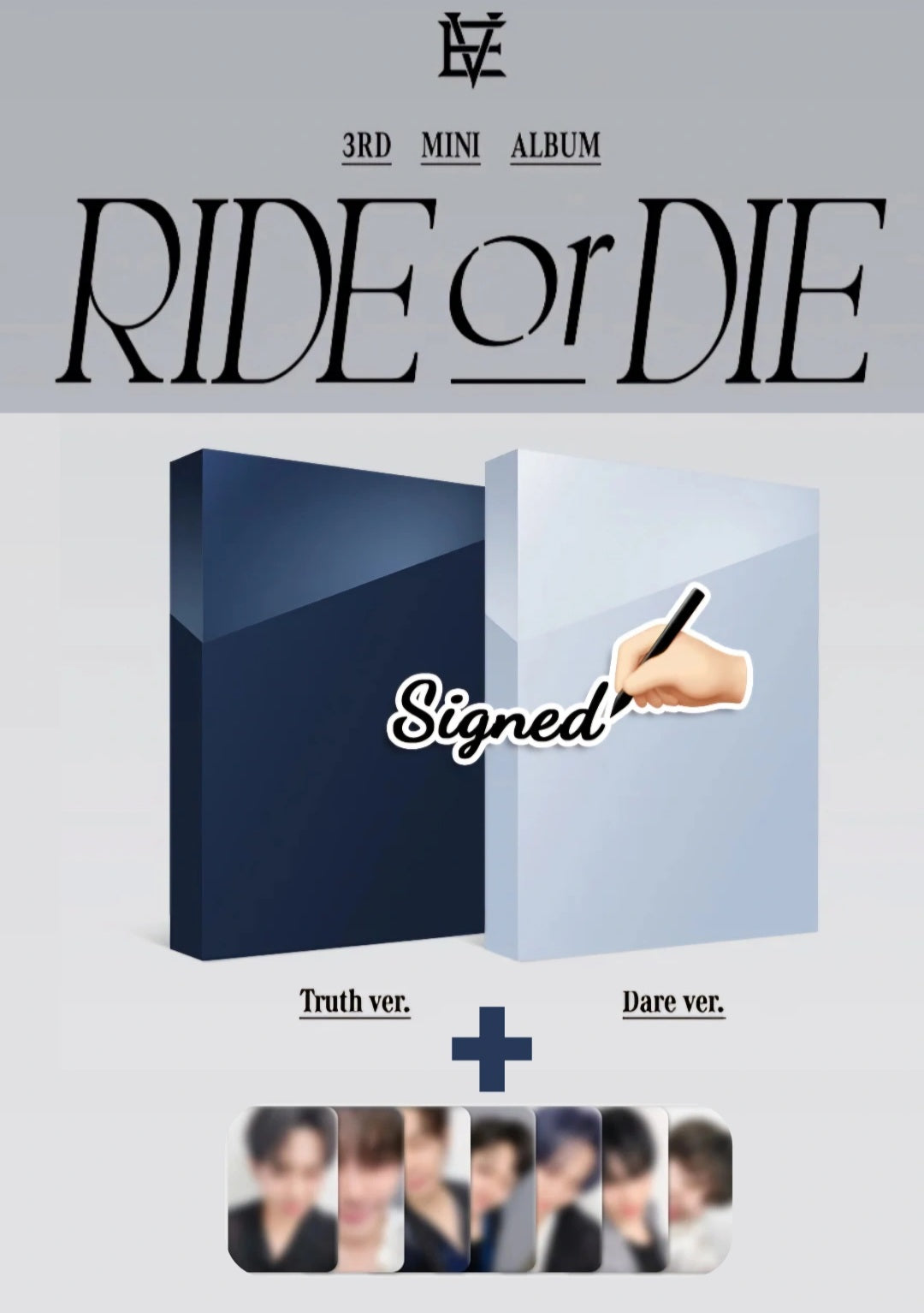 [Signed] EVNNE - RIDE OR DIE 3RD MINI ALBUM PHOTOBOOK