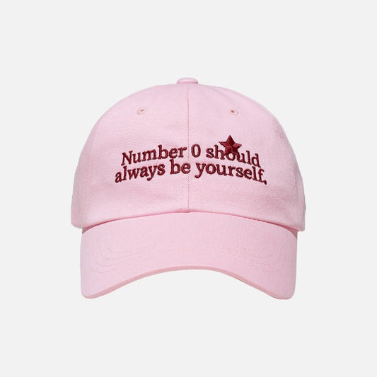 NCT JAEMIN - NARCISSISM & ITZAVIBE COLLABORATION OFFICIAL MD SAYING CAP PINK