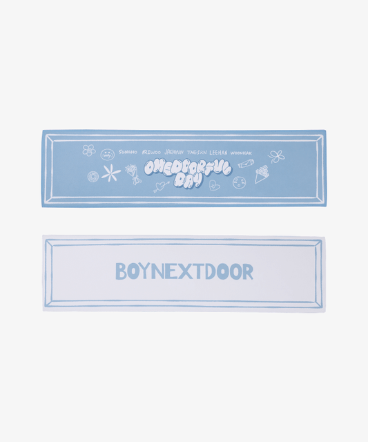 BOYNEXTDOOR - ONEDOORFUL DAY 1ST FAN MEETING OFFICIAL MD SLOGAN