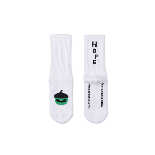 [Pre-Order] BTS J-HOPE - HOPE ON THE STAGE FINAL OFFICIAL MD SOCKS (WHITE)