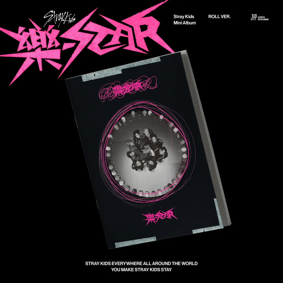 STRAY KIDS - STAR 8TH MINI ALBUM 樂 ROCK ROLL VER.