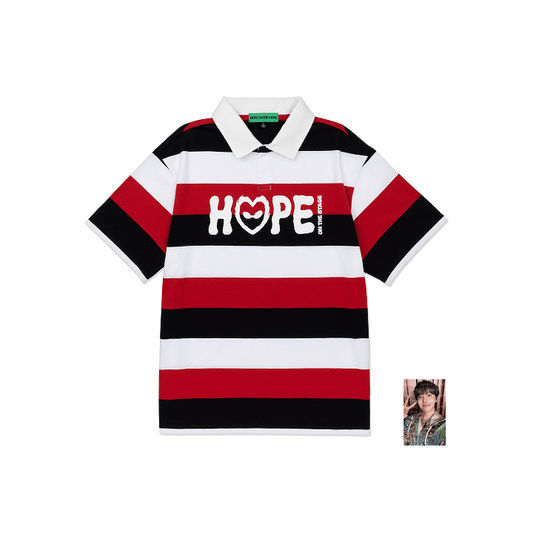 [Pre-Order] BTS J-HOPE - HOPE ON THE STAGE FINAL OFFICIAL MD STRIPE PK T-SHIRT (MULTI)