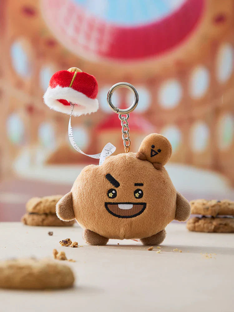 BT21 - SHOOKY THE KING DOLL TAPE MEASURE KEYRING