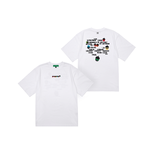 [Pre-Order] BTS J-HOPE - HOPE ON THE STAGE FINAL OFFICIAL MD TOUR T-SHIRT (WHITE)
