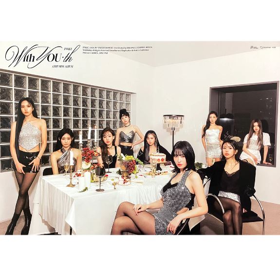 [POSTER 400-402] TWICE - WITH YOU-TH 13TH MINI ALBUM