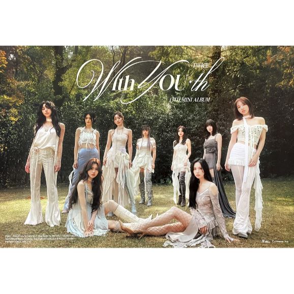 [POSTER 400-402] TWICE - WITH YOU-TH 13TH MINI ALBUM