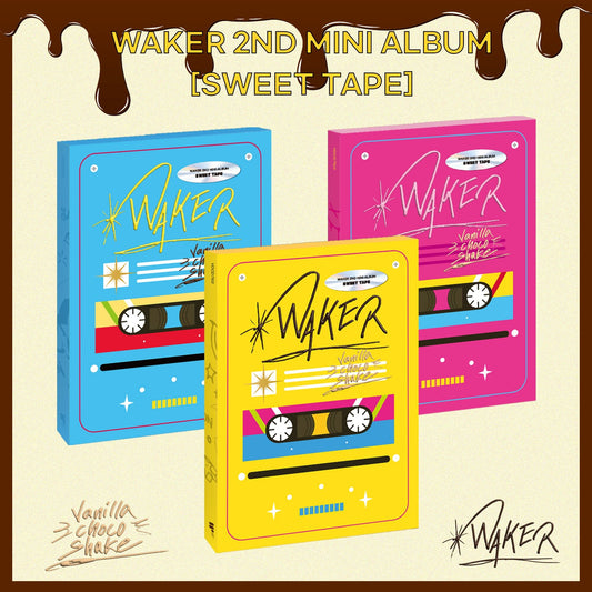 [Pre-Order] WAKER - 2nd Mini Album Sweet Tape