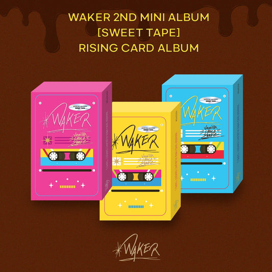 [Pre-Order] WAKER - 2nd Mini Album Sweet Tape [RISING CARD ALBUM]