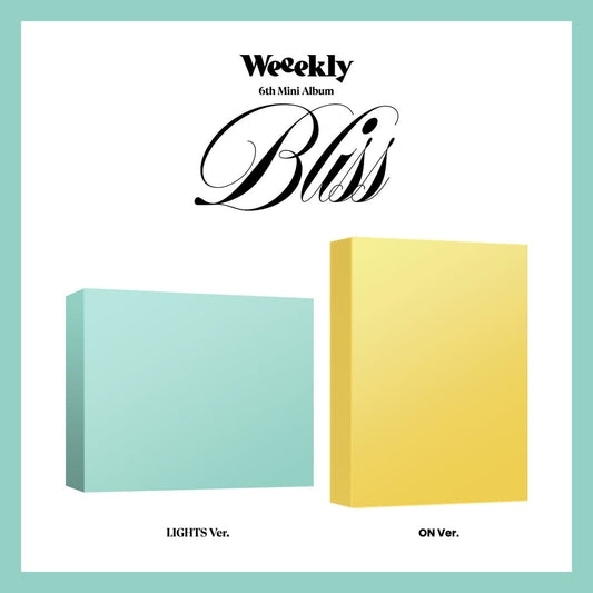 [Pre-Order] Weeekly - Mini 6th Album [Bliss]