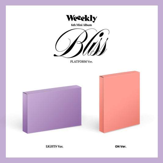 [Pre-Order] Weeekly - Mini 6th Album [Bliss] PLATFORM VER.