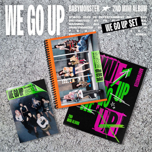 [Pre-Order] BABYMONSTER - 2nd MINI ALBUM [WE GO UP]