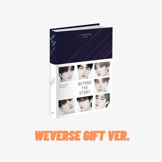 BTS - BEYOND THE STORY 10 YEAR RECORD OF BTS (Korean Ver) + POB + WEVERSE GIFT Ver.