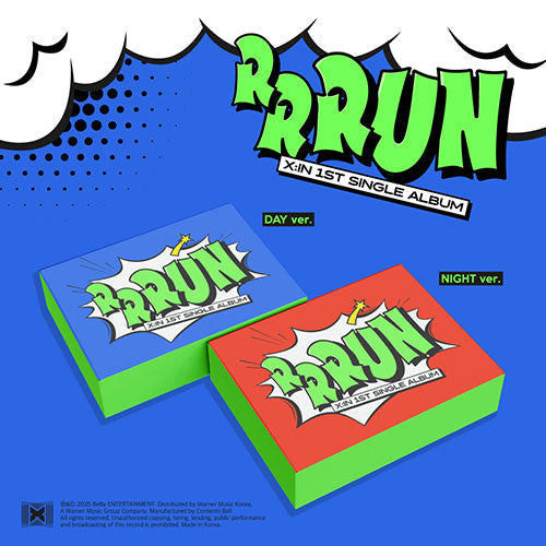 [Pre-Order] X:IN - RRRUN 1ST SINGLE ALBUM PLATFORM