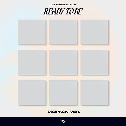 TWICE - READY TO BE 12TH MINI ALBUM DIGIPACK VER.