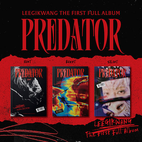 LEE GIKWANG - PREDATOR 1ST FULL ALBUM