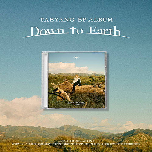 TAEYANG - DOWN TO EARTH EP ALBUM