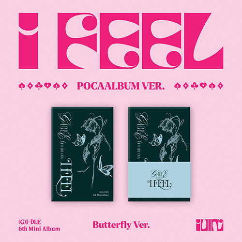 (G)I-DLE - I FEEL 6TH MINI ALBUM POCAALBUM VER.