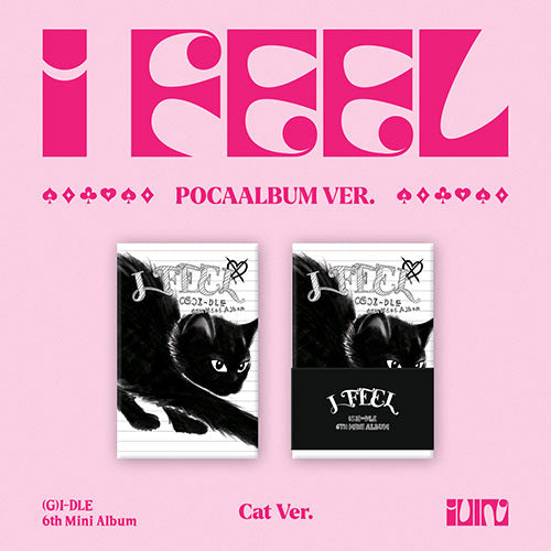 (G)I-DLE - I FEEL 6TH MINI ALBUM POCAALBUM VER.